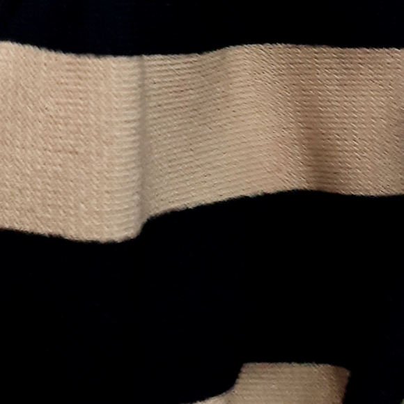 Black and Tan Stripe Maxi Dress - Picture 3 of 3